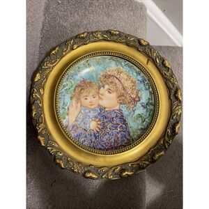 Collector Plate  by Edna Hibel  "Mother's Day‎ Plate 1989"